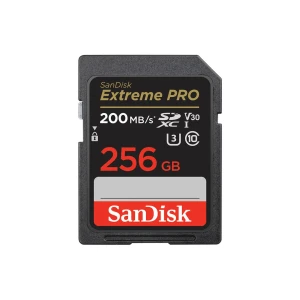 SanDisk SDXC Extreme Pro 256GB 200MB/s UHS-I C10 V30 U3