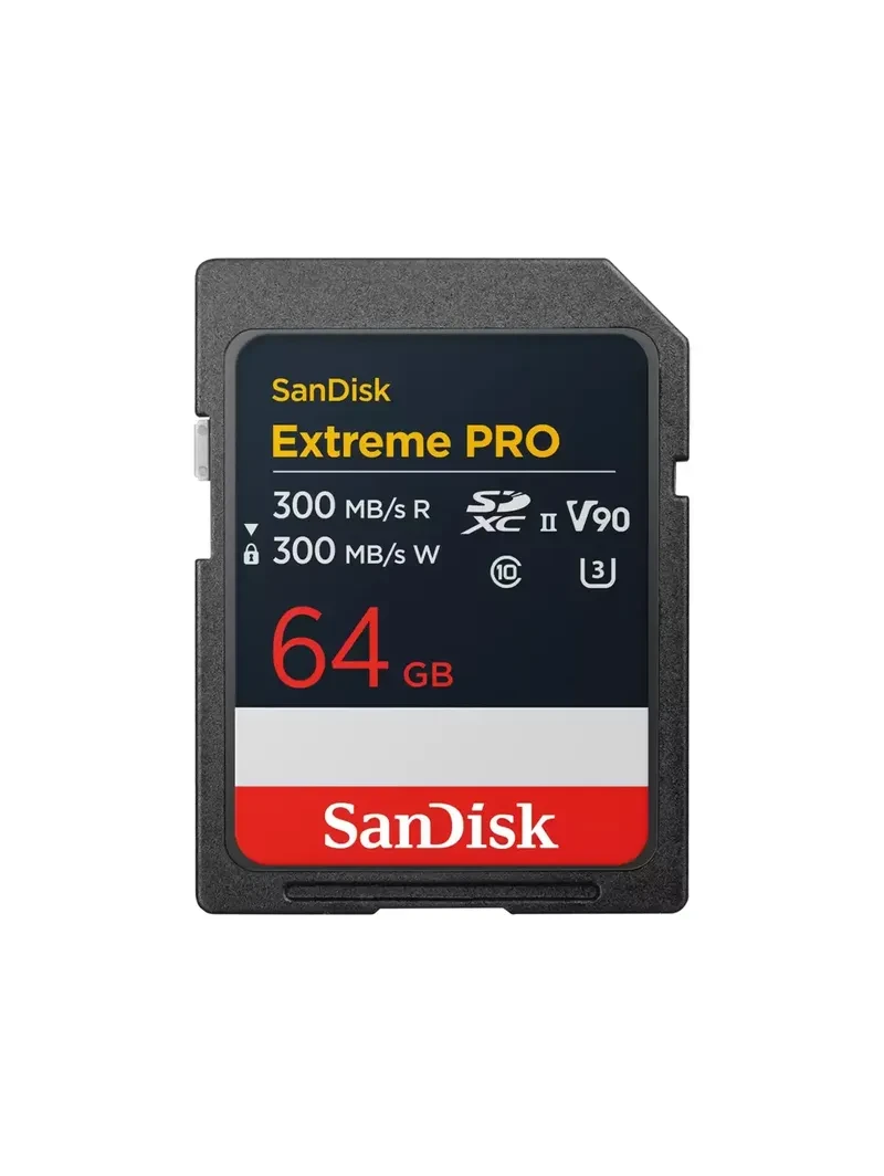 SanDisk SDXC Extreme Pro 64Gb 300Mb/S UHS-II V90