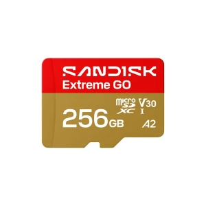 SanDisk MicroSD Extreme GO 256GB 240/160MB/s C10 UHS U3 V30 A1