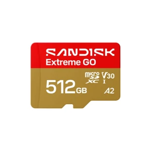 SanDisk MicroSD Extreme GO 512GB 240/160MB/s C10 UHS U3 V30 A1