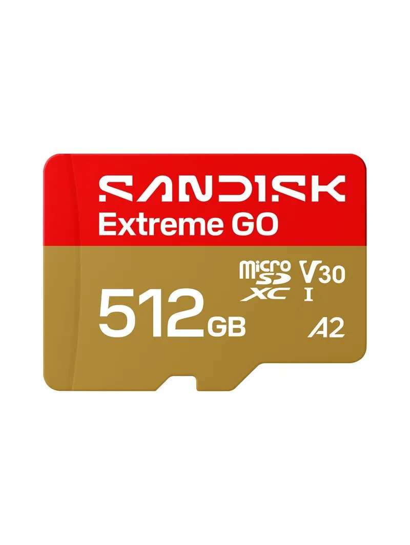 SanDisk MicroSD Extreme GO 512GB 240/160MB/s C10 UHS U3 V30 A1