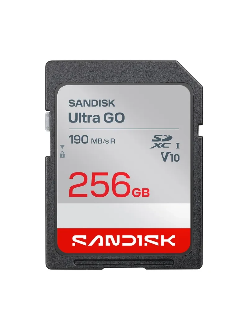 SanDisk SD Ultra GO 256GB 190MB/s C10 U1 UHS
