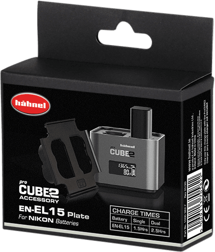 Hähnel ProCUBE 2 Plate for Nikon EN-EL15 Battery