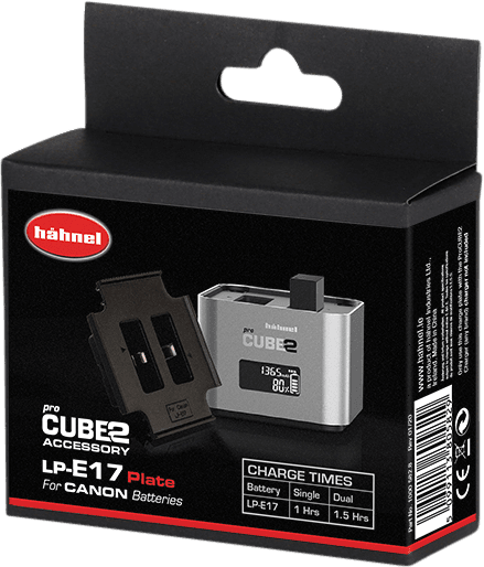 Hähnel ProCUBE 2 Plate for Canon LP-E17 Battery