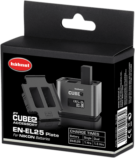 Hähnel ProCUBE 2 Plate for Nikon EN-EL25 Battery