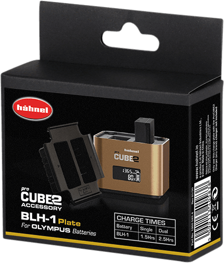 Hähnel ProCUBE 2 Plate for Olympus BLH-1 Battery