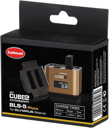 Hähnel ProCUBE 2 Plate for Olympus BLS-5 Battery