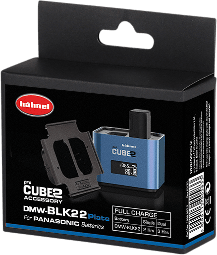 Hähnel ProCUBE 2 Plate for Panasonic DWM-BLK22 Battery
