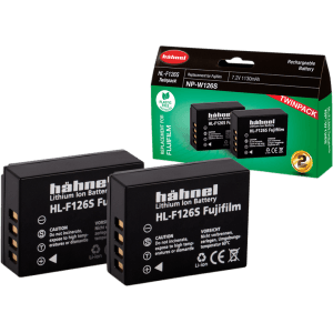 Hähnel Battery Fujifilm HL-F126s / NP-W126S Twin Pack