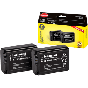 Hähnel Battery Sony HL-XW50 / NP-FW50 Twin Pack