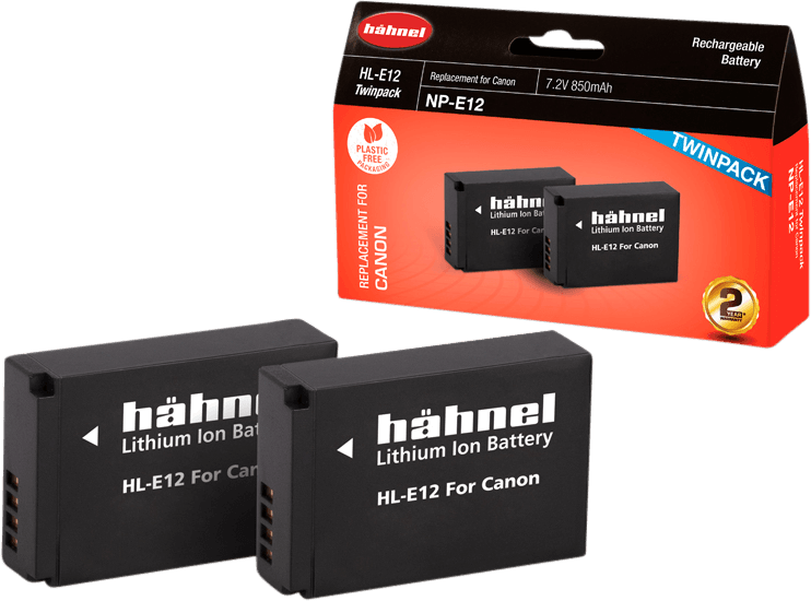 Hähnel Battery Canon HL-E12 / LP-E12 Twin Pack