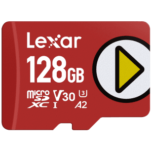 Lexar microSDXC PLAY UHS-I/A2/U3 R205/W140 (V30) 128GB