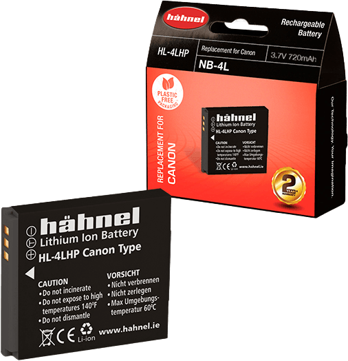 Hähnel Battery Canon HL-4LHP / NB-4LHP