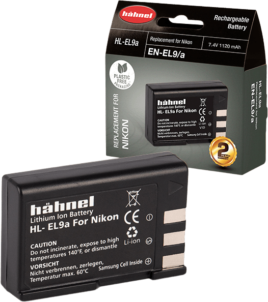 Hähnel Battery Nikon HL-EL9A / EN-EL9