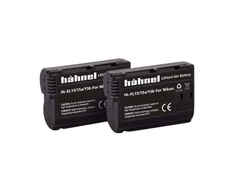 Hähnel Battery Nikon HL-EL15/15A/15B / EN-EL15A/B Twin Pack - Bild 2