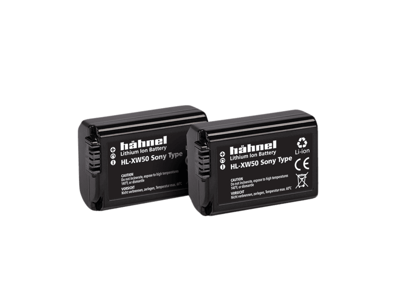 Hähnel Battery Sony HL-XW50 / NP-FW50 Twin Pack - Bild 2