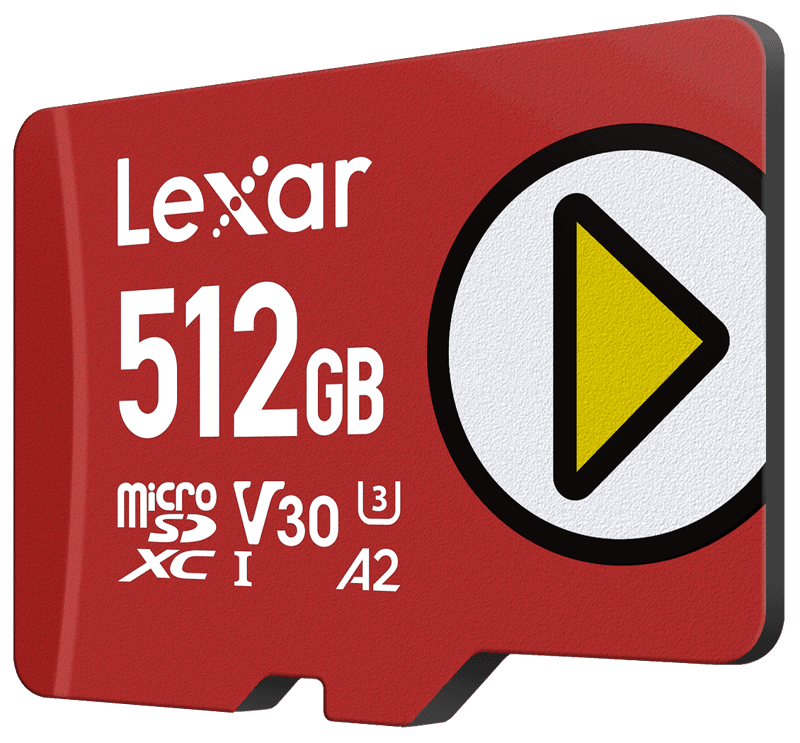 Lexar microSDXC PLAY UHS-I/A2/U3 R205/W140 (V30) 512GB - Bild 2
