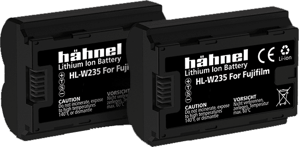 Hähnel Battery Fujifilm HL-W235 / NP-W235 Twin Pack - Bild 2