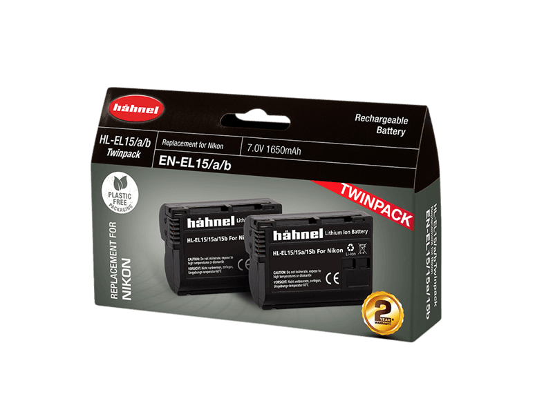 Hähnel Battery Nikon HL-EL15/15A/15B / EN-EL15A/B Twin Pack - Bild 3
