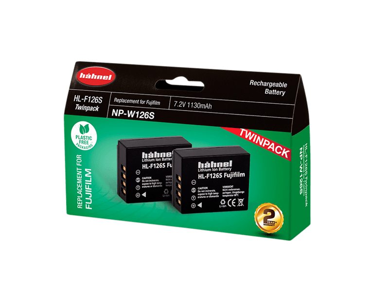 Hähnel Battery Fujifilm HL-F126s / NP-W126S Twin Pack - Bild 3