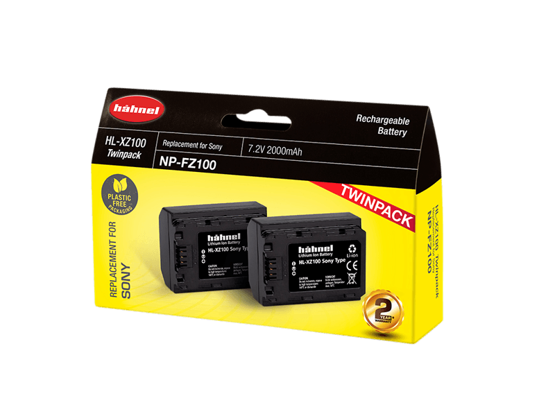 Hähnel Battery Sony HL-XZ100 / NP-FZ100 Twin Pack - Bild 3