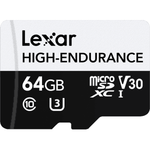 Lexar microSDXC High-Endurance UHS-I/U3/10 R100/W35 (V30) 64GB