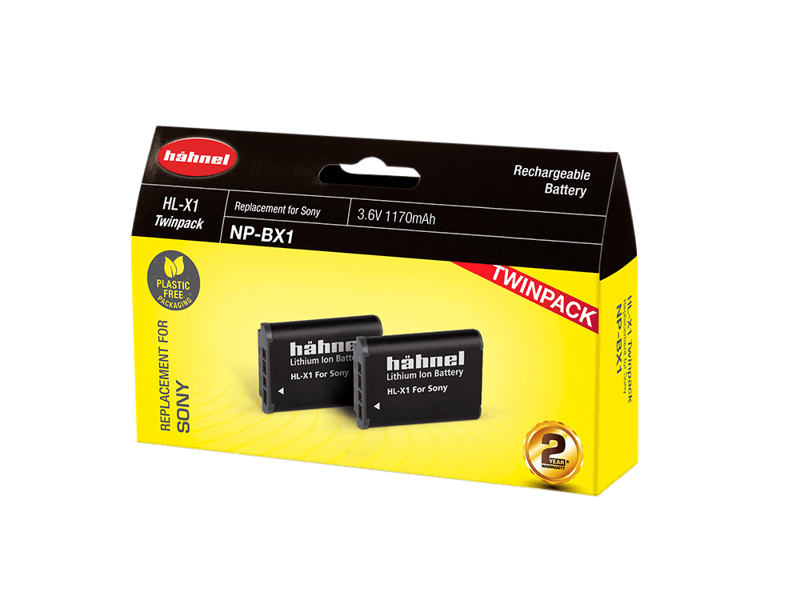 Hähnel Battery Sony HL-X1 / NP-BX1 Twin Pack - Bild 3