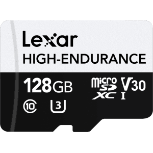 Lexar microSDXC High-Endurance UHS-I/U3/10 R100/W45 (V30) 128GB