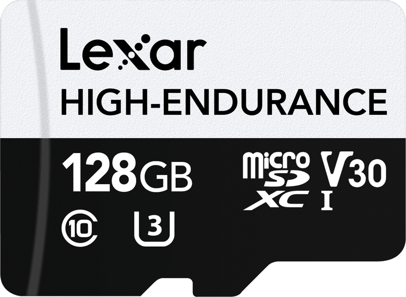 Lexar microSDXC High-Endurance UHS-I/U3/10 R100/W45 (V30) 128GB